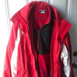 Women’s Columbia 3n1 jacket